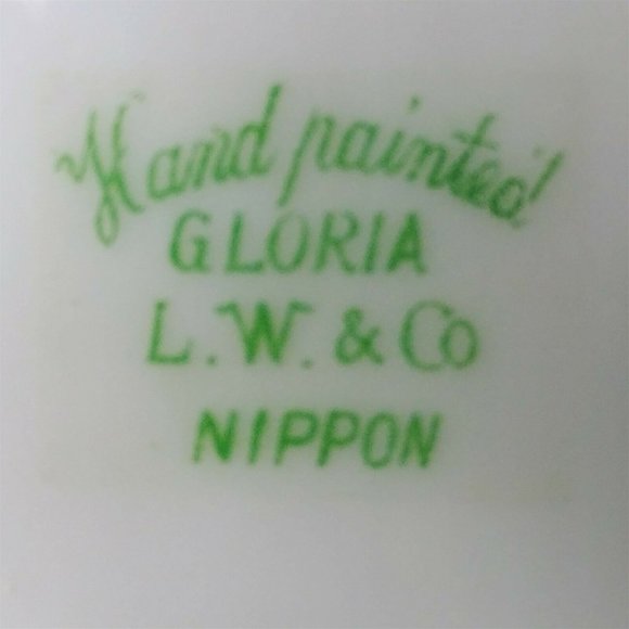 Trinket Candy Dish Hand Painted GLORIA L W and Co Nippon - Picture 4 of 8